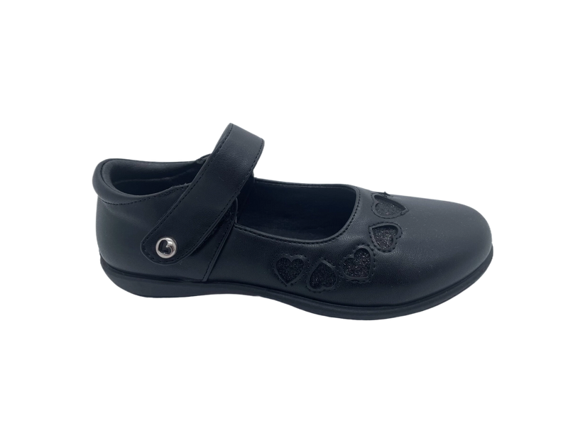 Sapatos escolares minimalistas refinados generosos e alegres para meninas