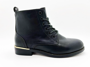 Botas femininas baratas, pretas profundas, não fáceis de abrir e antiderrapantes