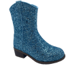 Bota de menina deslumbrante elegante e requintada com lantejoulas