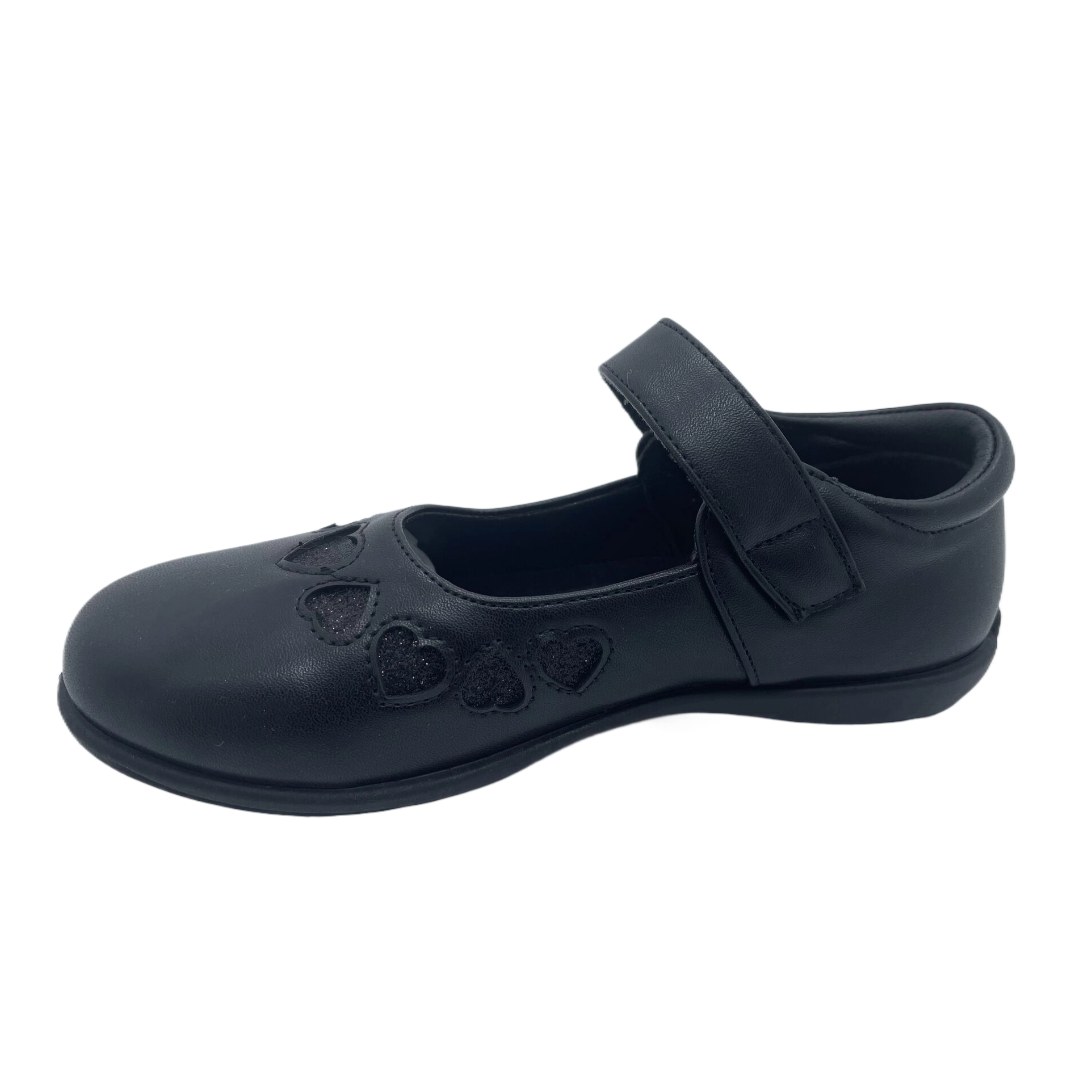 Sapatos escolares minimalistas refinados generosos e alegres para meninas
