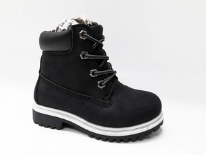 Botas pretas quentes de alta qualidade e confortáveis ​​antiderrapantes para meninas