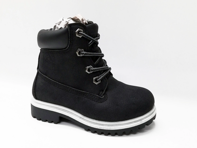 Botas pretas quentes de alta qualidade e confortáveis ​​antiderrapantes para meninas