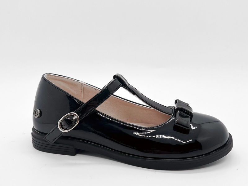 Sapatos escolares leves, requintados, elegantes e elegantes para meninas