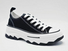 Sapatos de conforto femininos requintados de alta qualidade com corte baixo e antiderrapantes moldados por injeção preta 