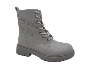 Bota de menina elegante e vibrante e aconchegante